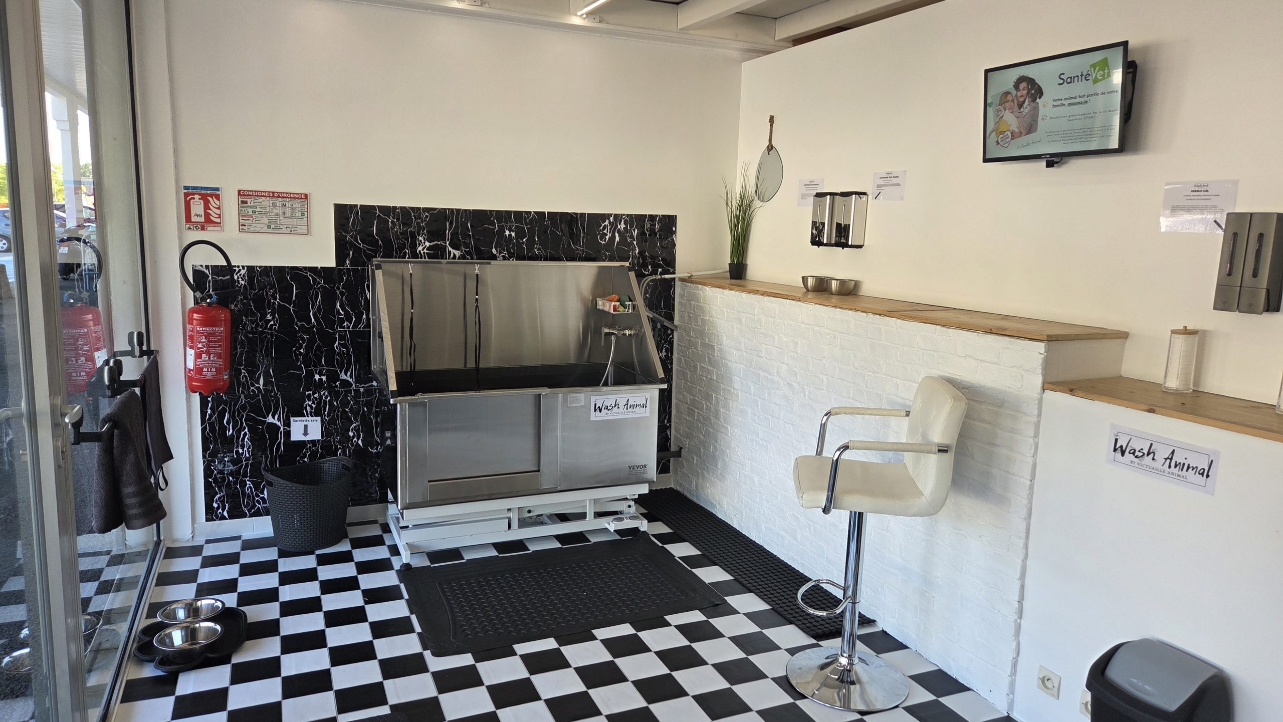 toiletteur Lavelanet toilettage Mirepoix libre service canin Ariège lavage chien et chat Dreuilhe